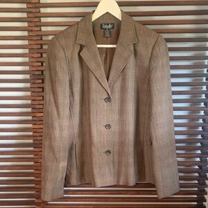 Rafaella Plaid Women's Blazer